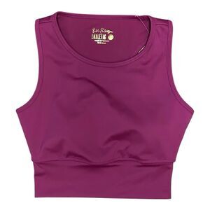 Lilly Pulitzer Bentlee Bra Top UPF 50 Mulberry Size XXS NWT